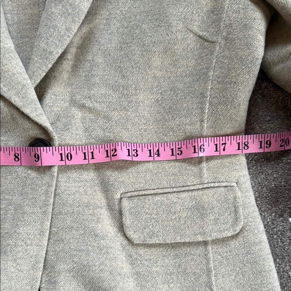 St. John Tan Blazer Tailored Professional Suit Jacket - Picture 8 of 14